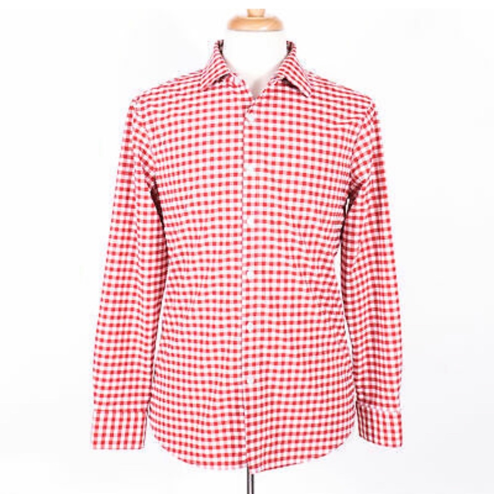 Mizzen+Main Button up. Large Tall/trim Fit.